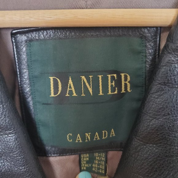 Vintage Leather Jacket - Picture 2 of 3